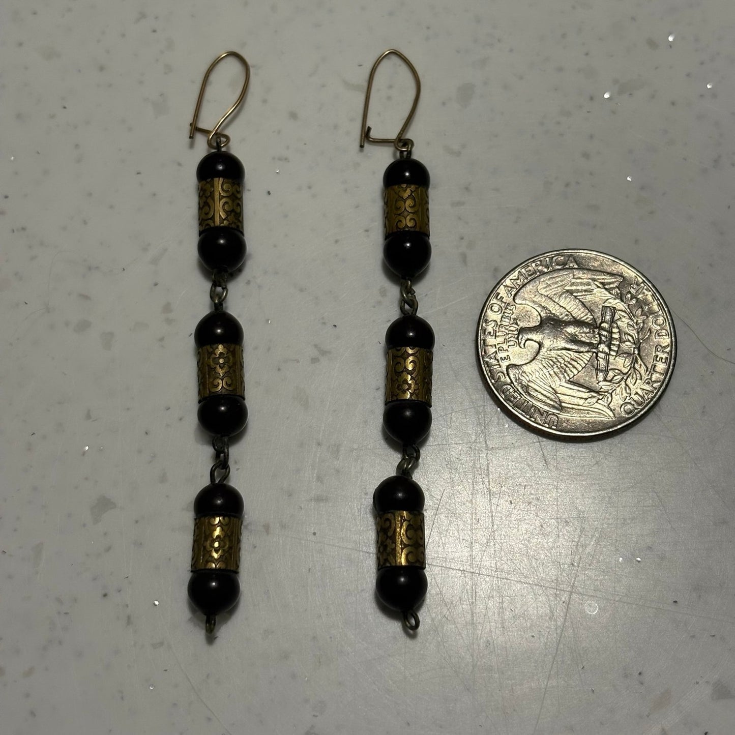 Beaded Dangle Earrings