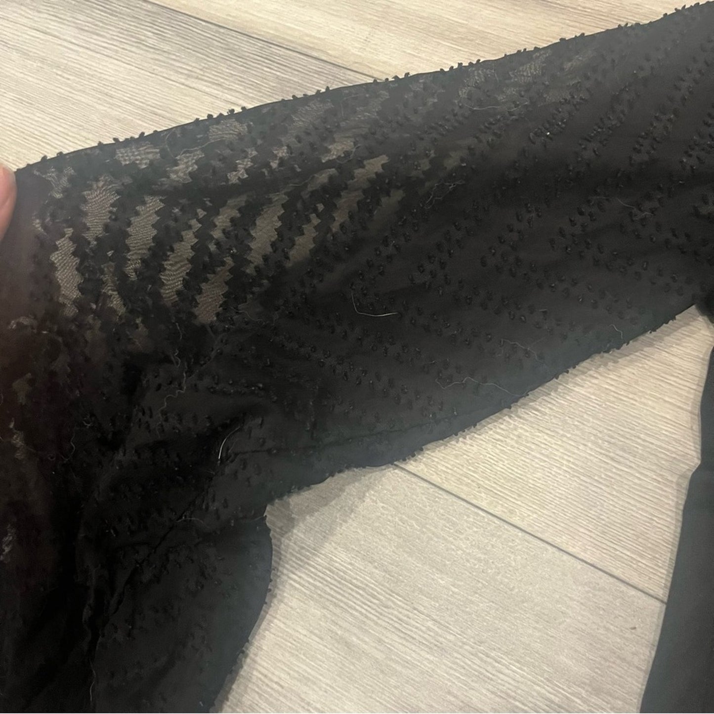 SHEIN Black V-Neck Blouse