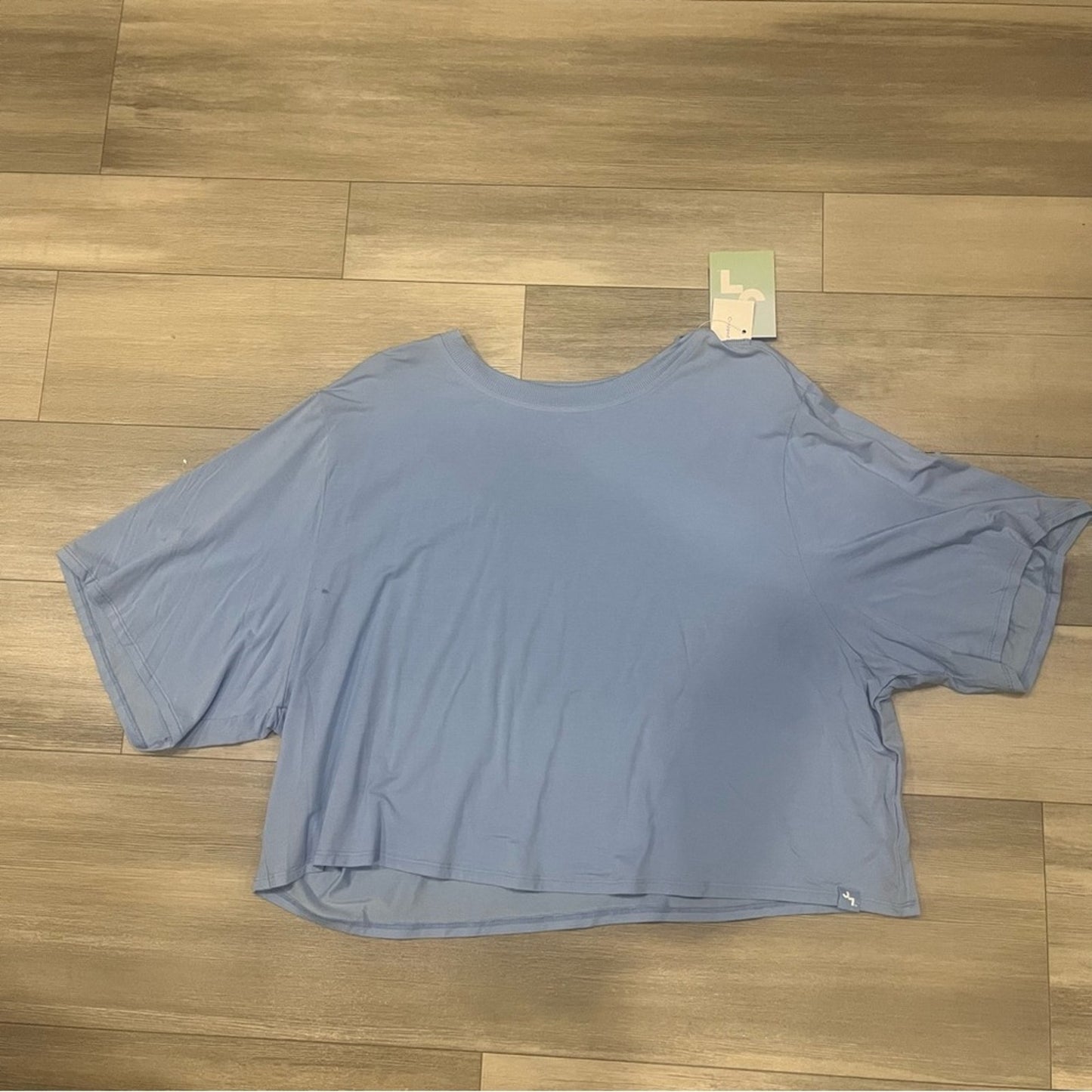 Wild Fable Light Blue Crop Top