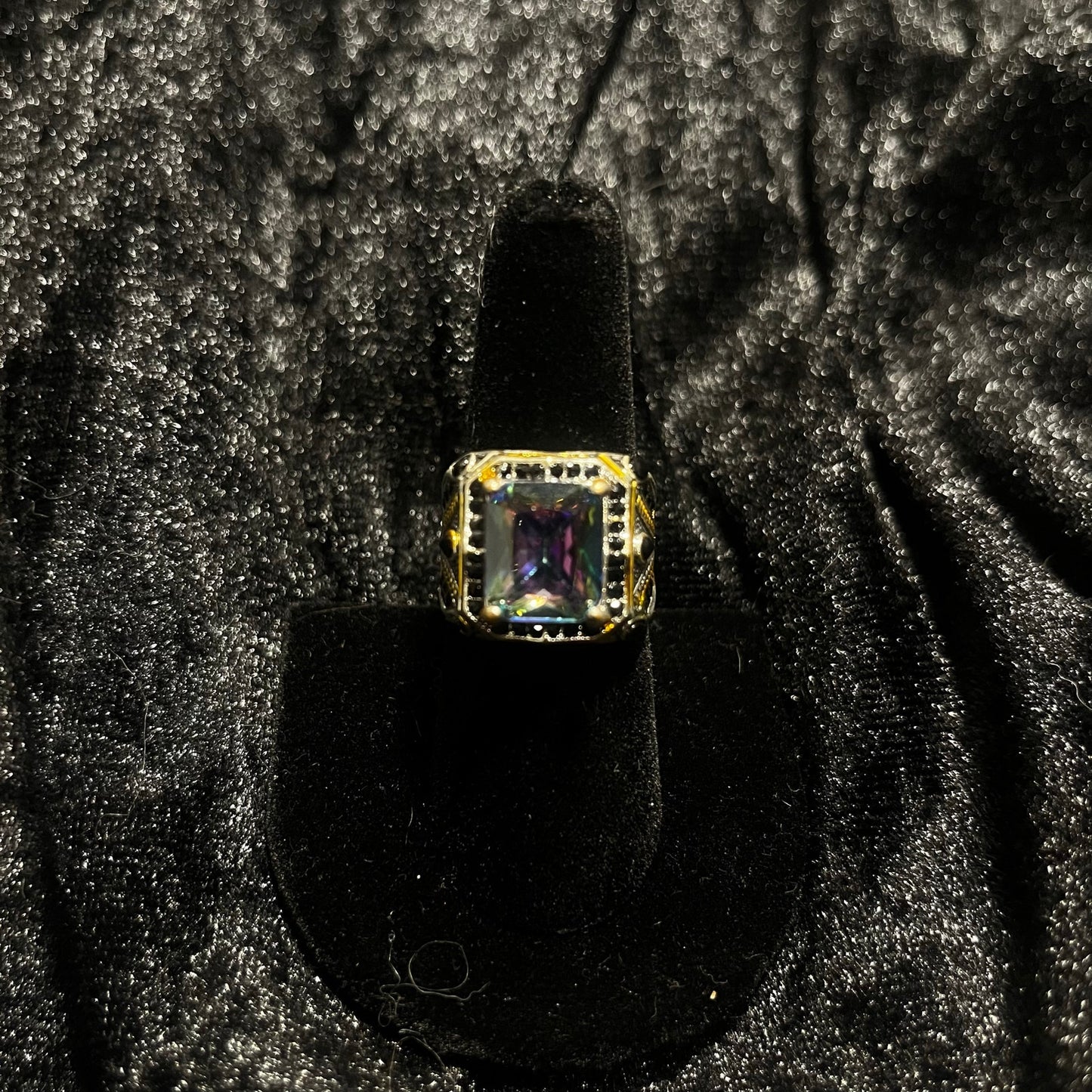 Multi color gem Ring