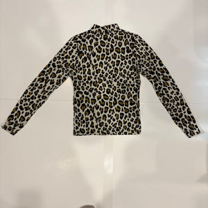 Cheetah Mock Neck