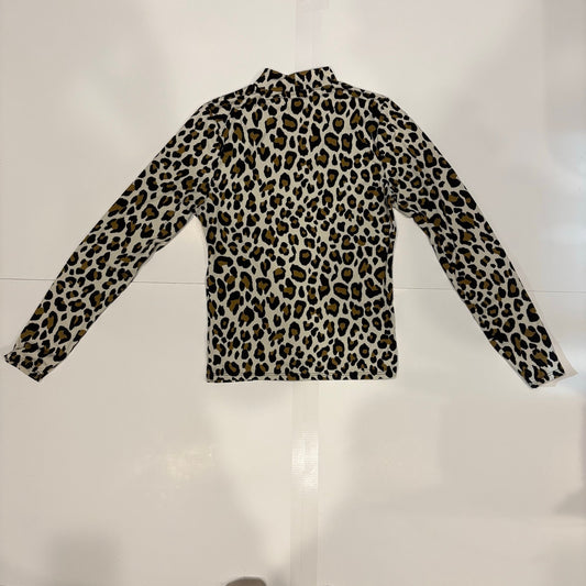 Cheetah Mock Neck
