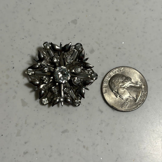 Vintage starburst brooch