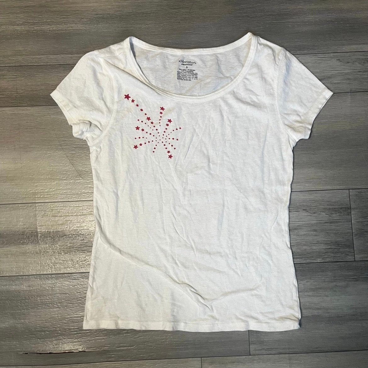White Firework Shirt