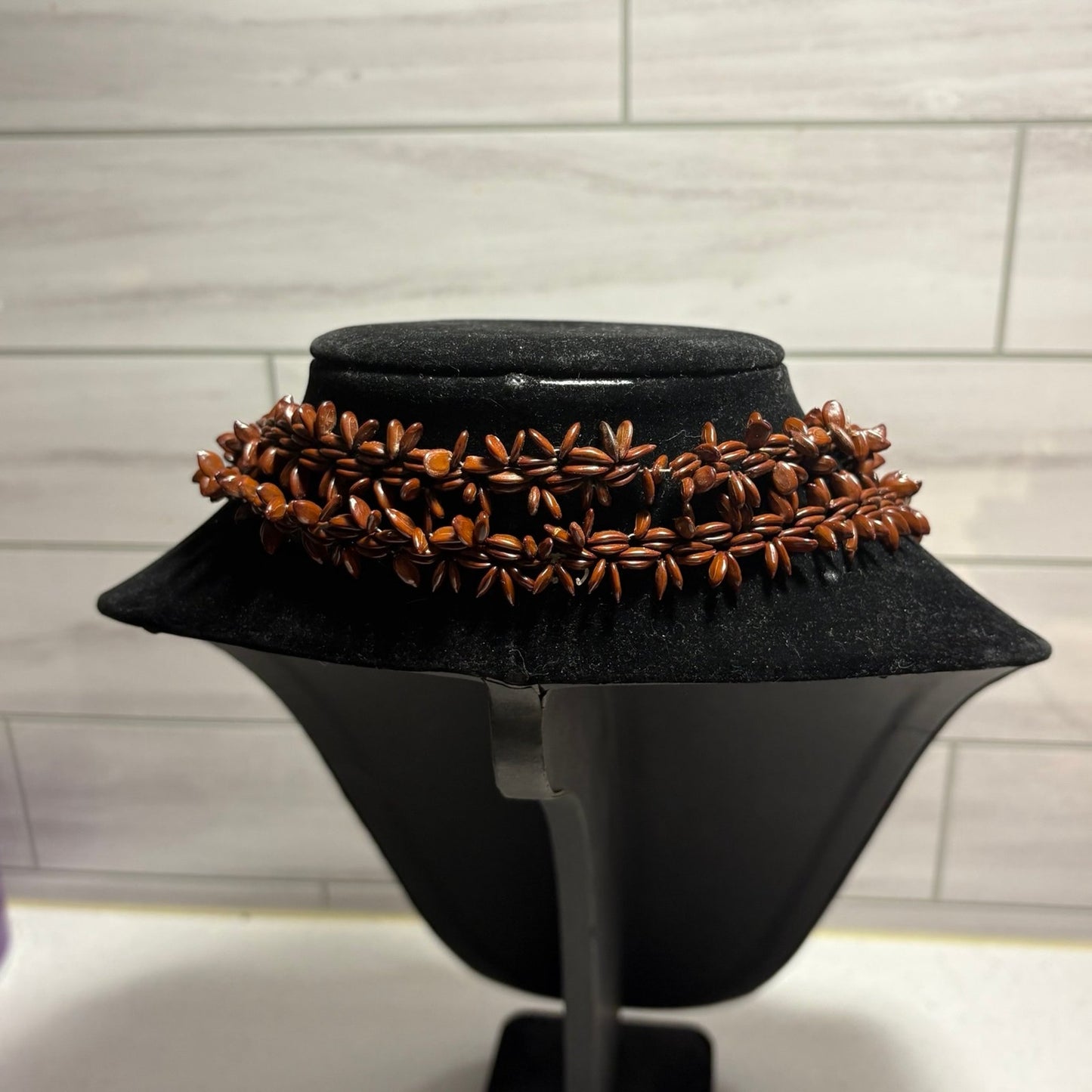 1960’s Hawaiian seed necklace