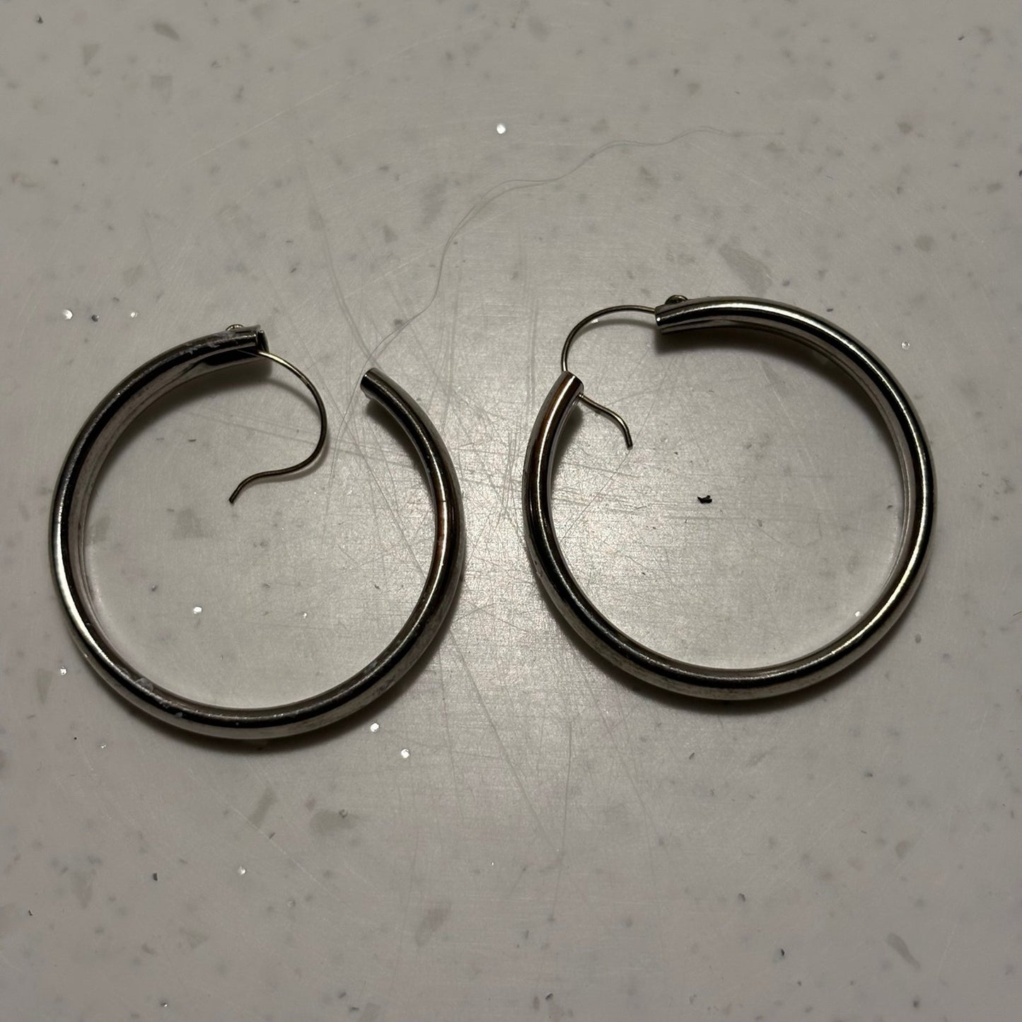 Silver Hoop earrings