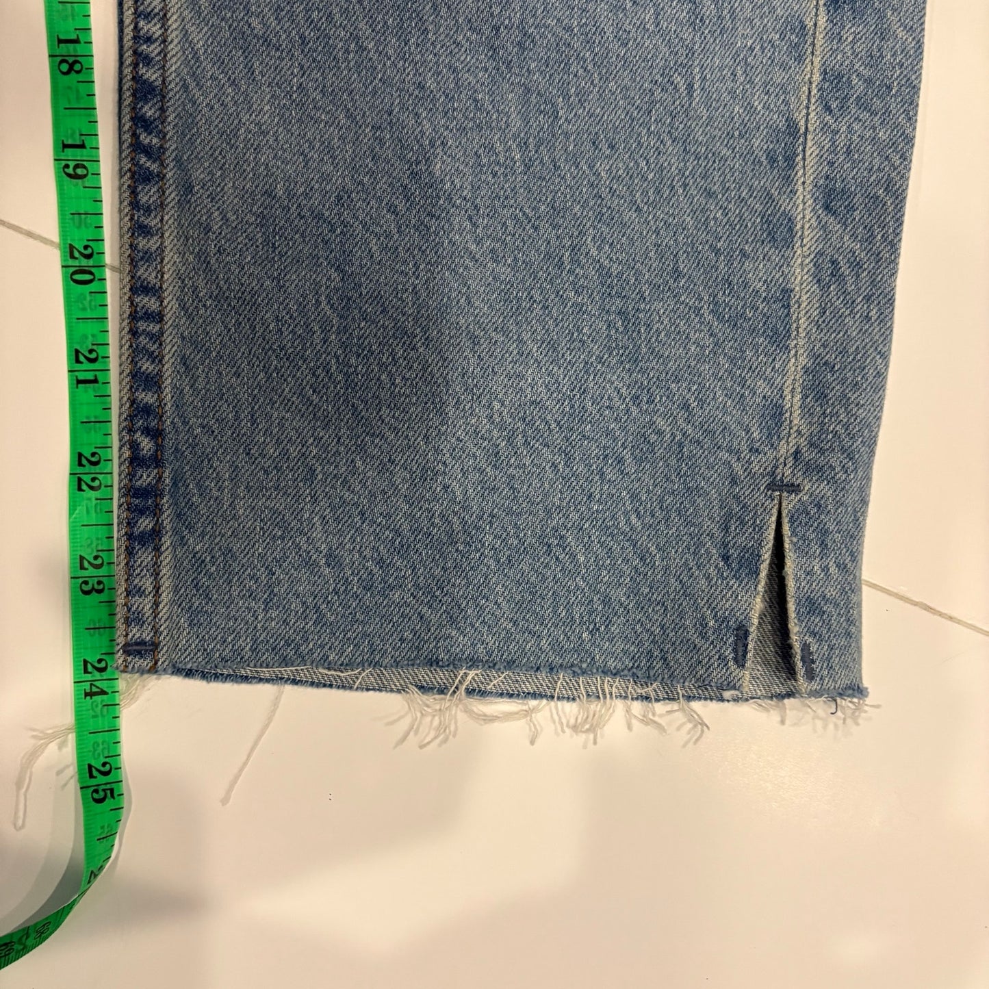 Aeropostale Low Rise Baggy Crop Jeans