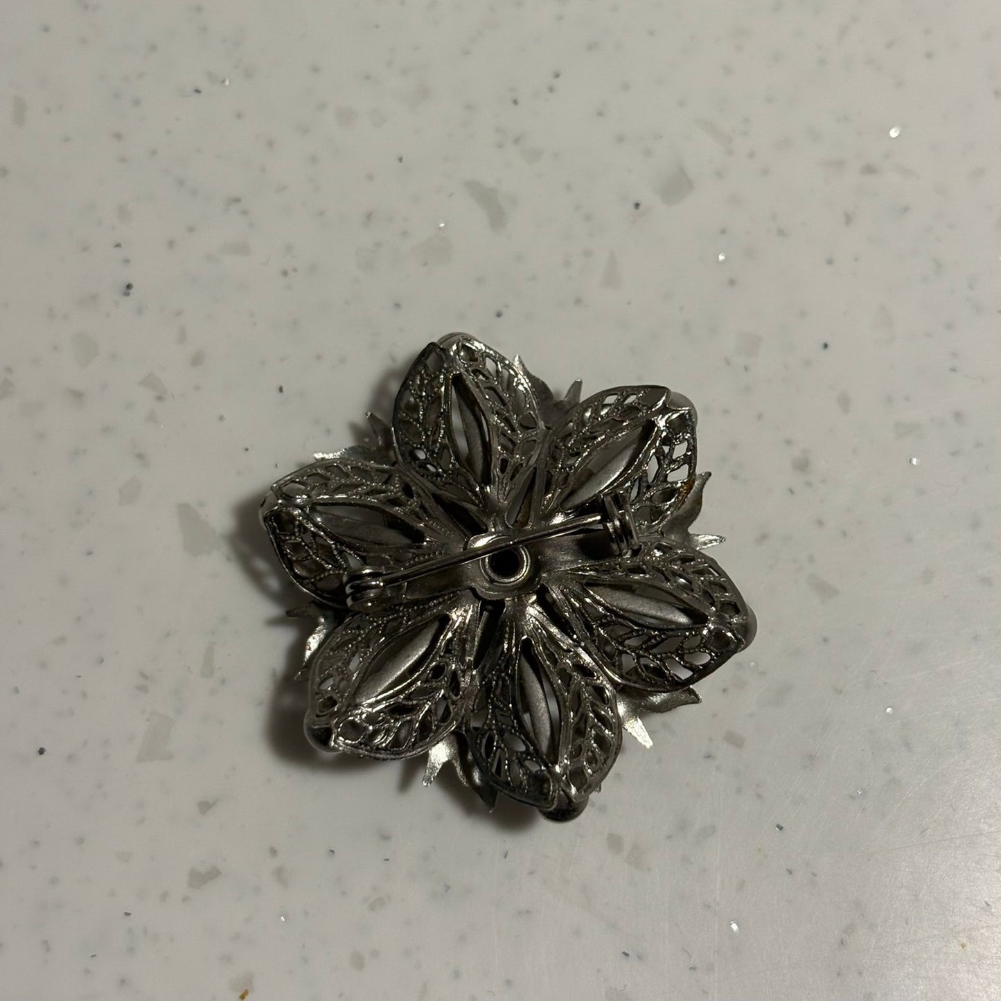 Vintage starburst brooch