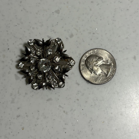 Vintage starburst brooch