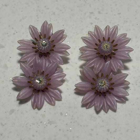 Vintage 1950s Coro clip-on earrings