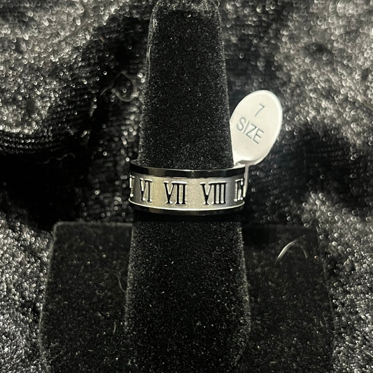 Roman Numeral Ring