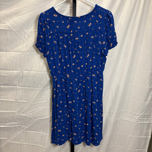 Blue Floral Dress