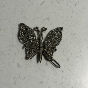 Vintage butterfly hair clip