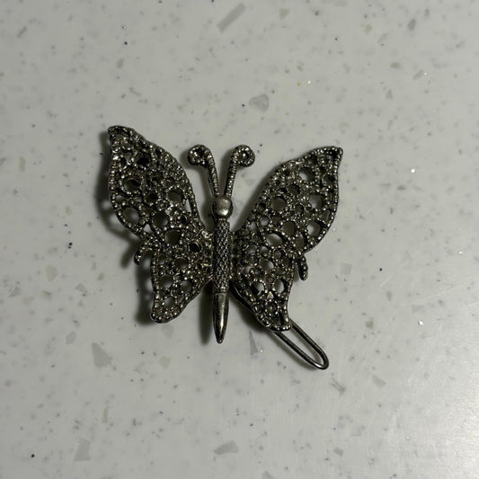 Vintage butterfly hair clip