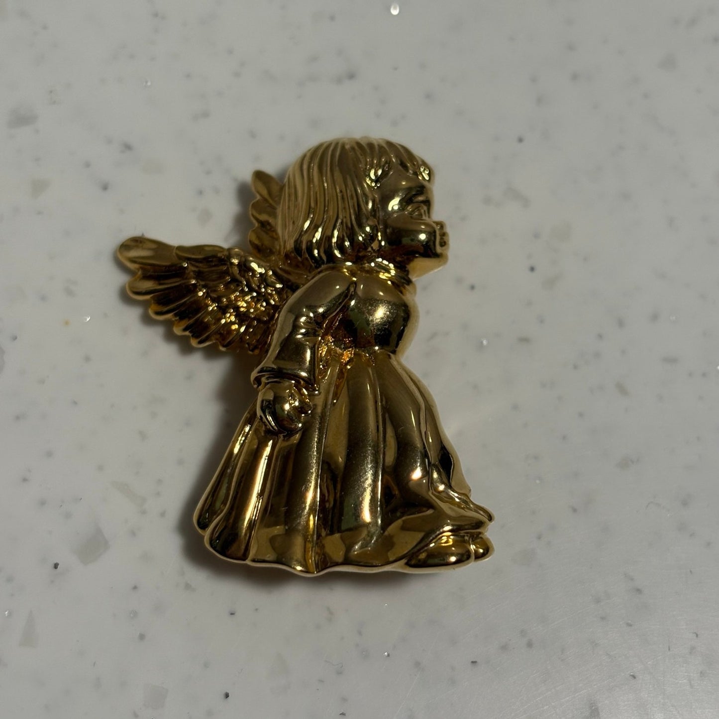 Angel brooch
