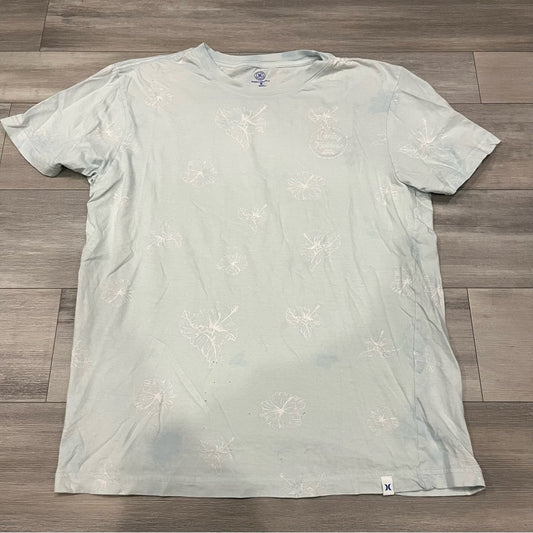 Hurley Light Blue Short Sleeve T-Shirt